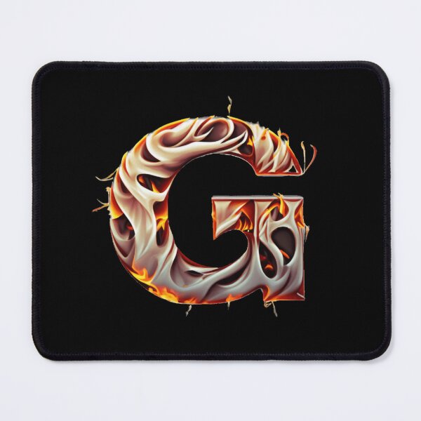 Item preview, Letter < G > Fire Style designed and sold by ImgByLili.