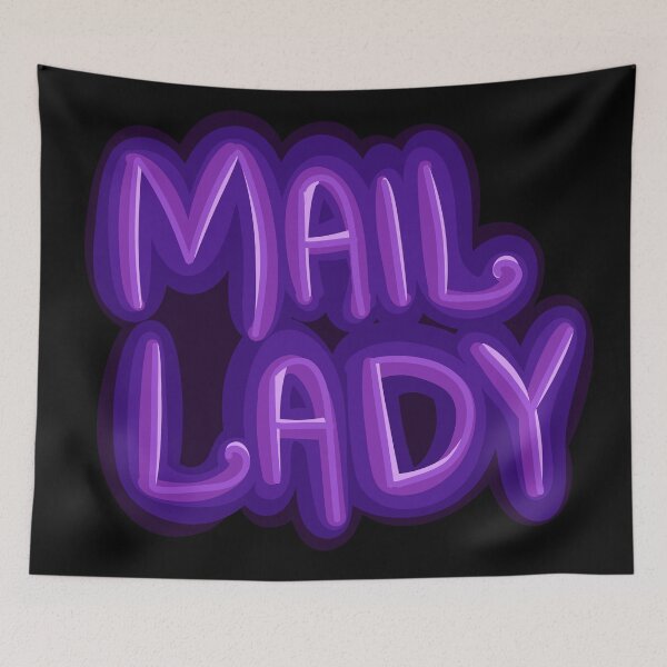 Item preview, Mail Lady designed and sold by Sparkleweather.