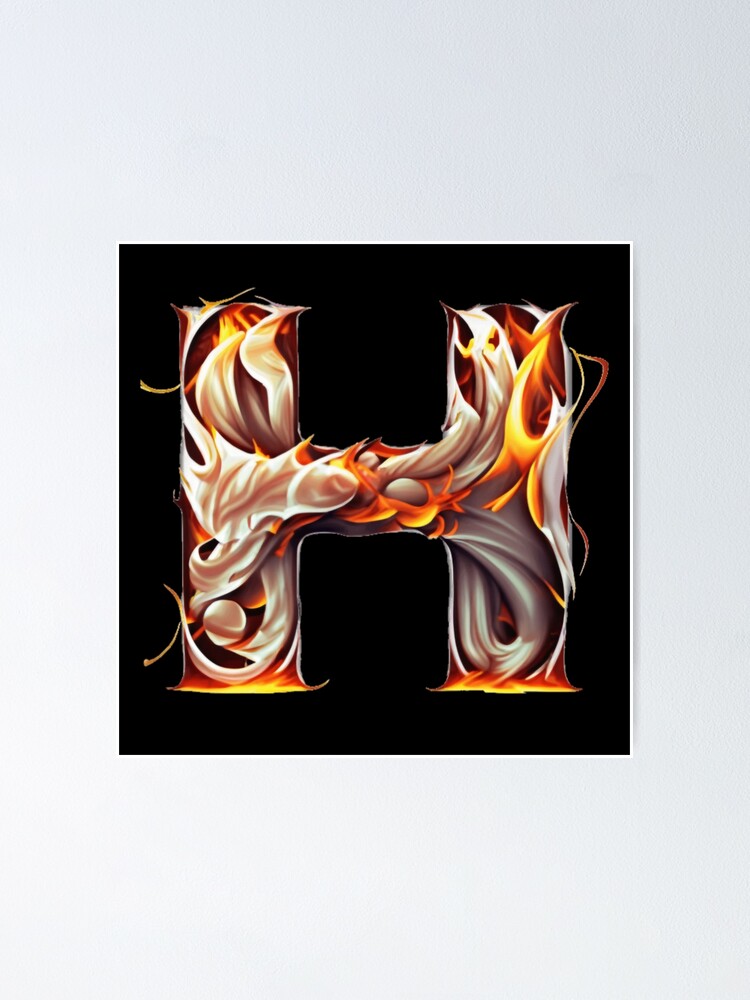 H on fire  Alphabet photos, H letter images, Alphabet pictures
