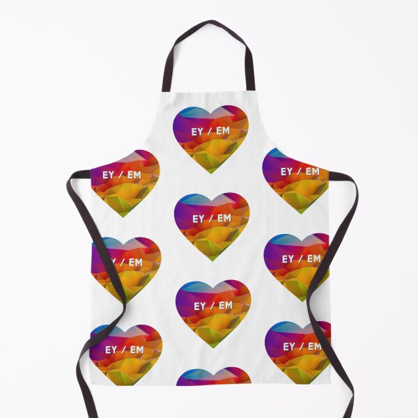 Item preview, Ey/Em Pronouns in a Rainbow Heart designed and sold by MxA19.