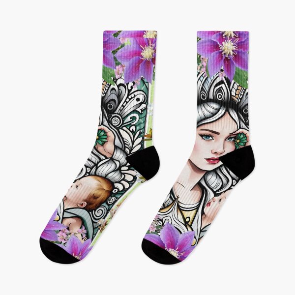 Item preview, Violeta My Mother and I, Her Daughter in the Spring Garden designed and sold by Jhoane.