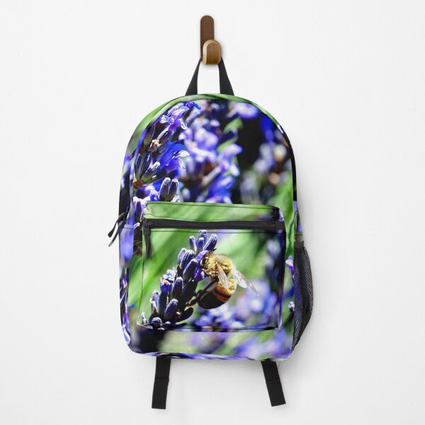 Item preview, Bee foraging on lavender in the Drôme provencale in France designed and sold by franck380.
