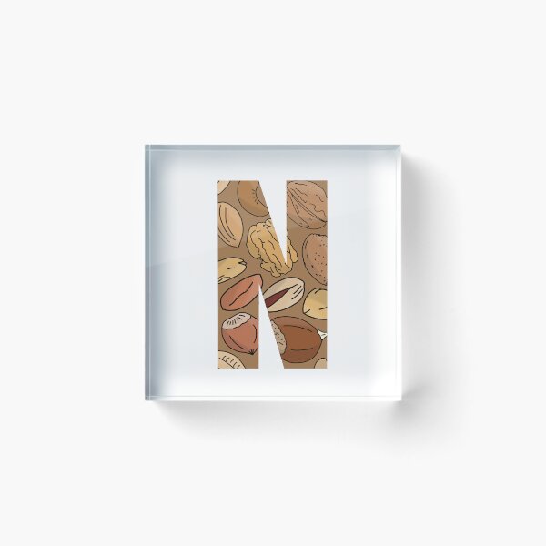 Item preview, N is for Nuts designed and sold by candyllamazz.
