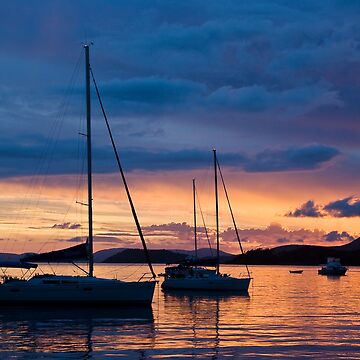 Artwork thumbnail, Sunset at Chance Bay by wootton60