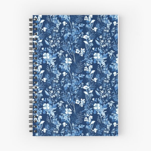 Item preview, Blue & White Flowers designed and sold by CC-ArtStudio.