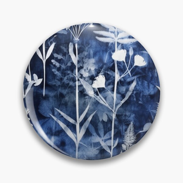 Item preview, Blue & White Flowers designed and sold by CC-ArtStudio.