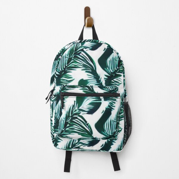Item preview, Abstract Green Feather Leaf Pattern designed and sold by calibrit.