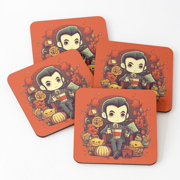 Item preview, Movie Night with the Vampire Snacker designed and sold by ChibiChills.