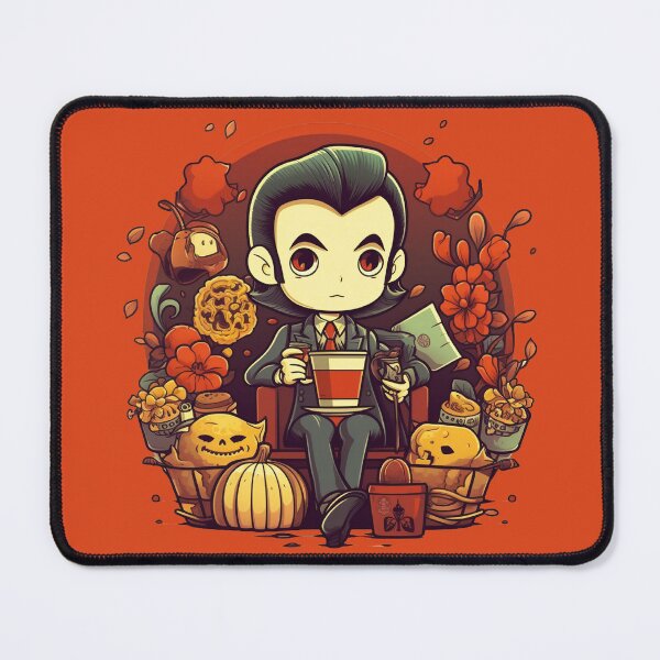 Item preview, Movie Night with the Vampire Snacker designed and sold by ChibiChills.