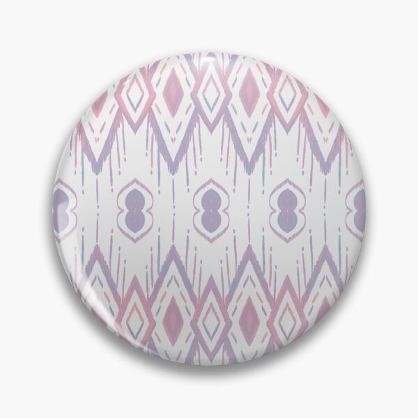 Item preview, Ikat fabric Pink Purple designed and sold by Moonskyshop.