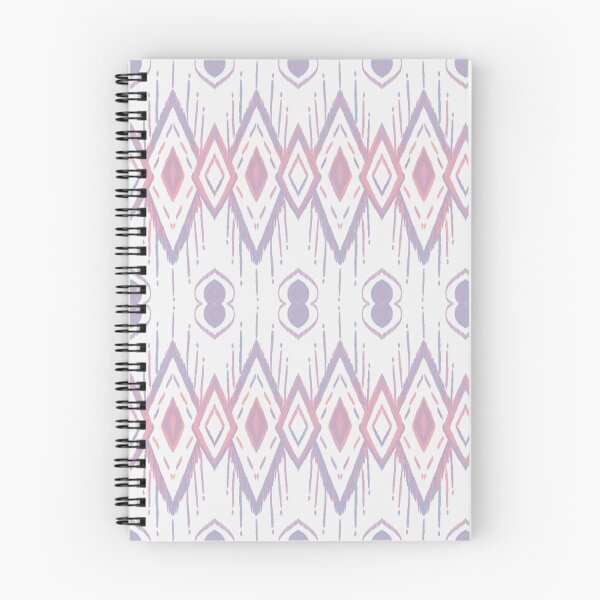 Item preview, Ikat fabric Pink Purple designed and sold by Moonskyshop.