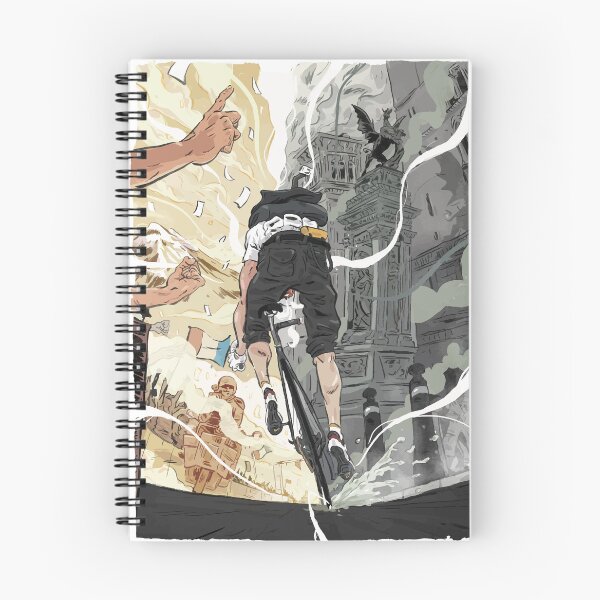Item preview, Fixed Bike Cyclist France Cartoon designed and sold by mlengse.