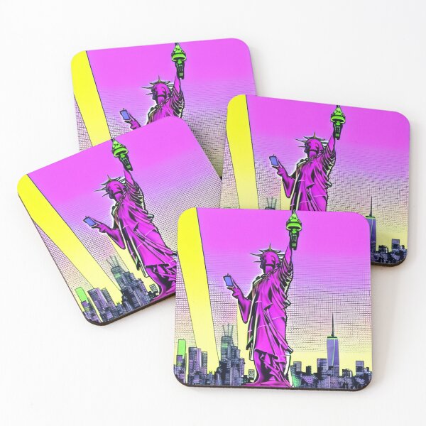 Item preview, modern retro style statue of liberty designed and sold by imagenia.