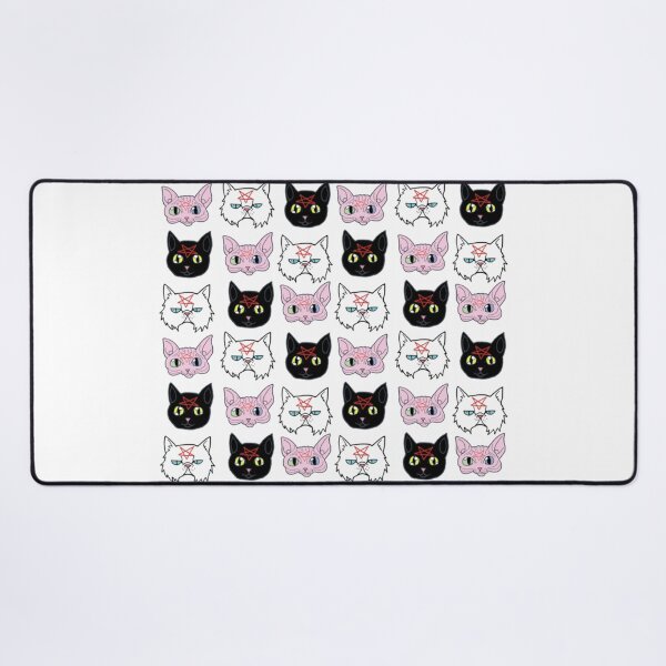 Item preview, Satan Kitties Pattern designed and sold by HattGerla.