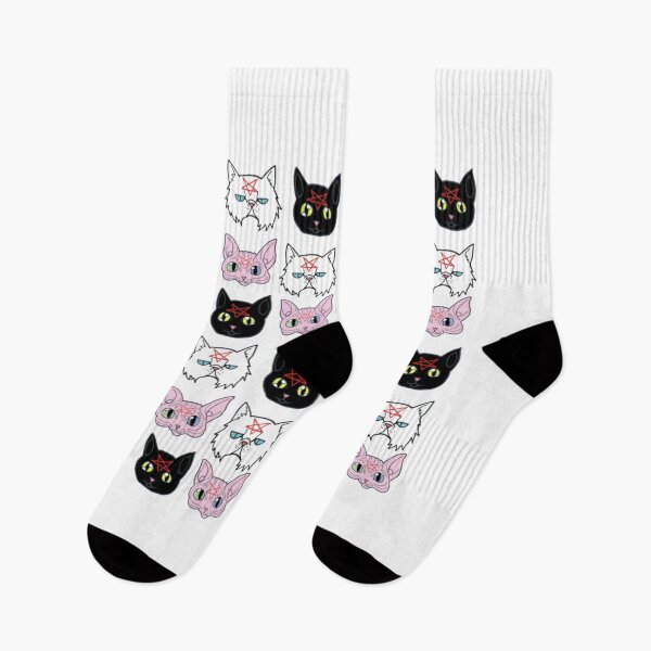 Item preview, Satan Kitties Pattern designed and sold by HattGerla.