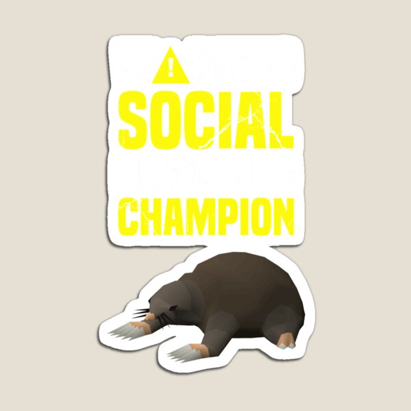 Item preview, Giant Mole Social Distancing Champion designed and sold by Omaicuoilo67.