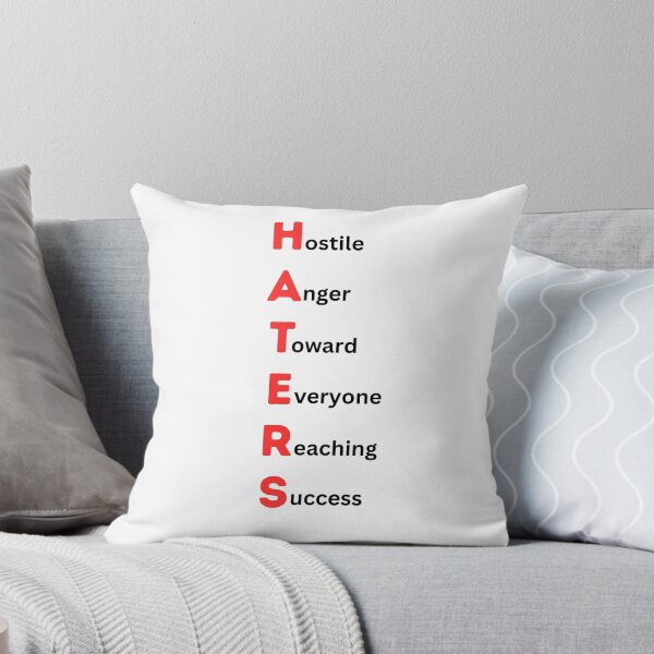 Item preview, HATERS Acronym - Hostile Anger Toward Everyone Reaching Success designed and sold by PoliticalArtist.