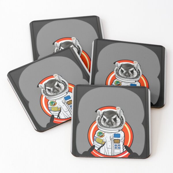Item preview, Astronaut Chinchilla designed and sold by katiebca2.