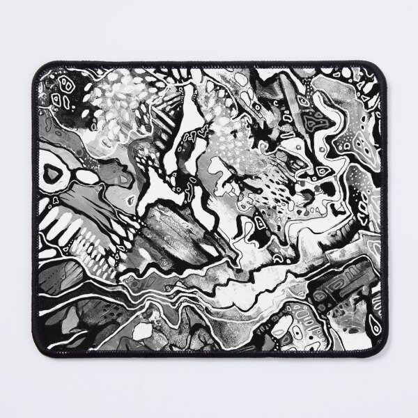 Item preview, Abstract graphic black and white designed and sold by Jeneedee.