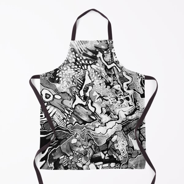 Item preview, Abstract graphic black and white designed and sold by Jeneedee.