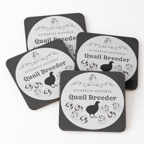 Item preview, Authentic Coturnix Quail Breeder Grey designed and sold by Ashley Gagnon.