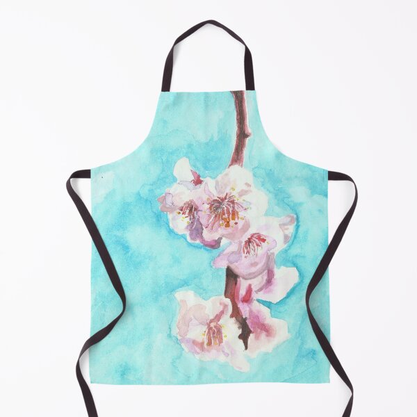 Item preview, watercolor painting of sakura flowers designed and sold by cupofju.