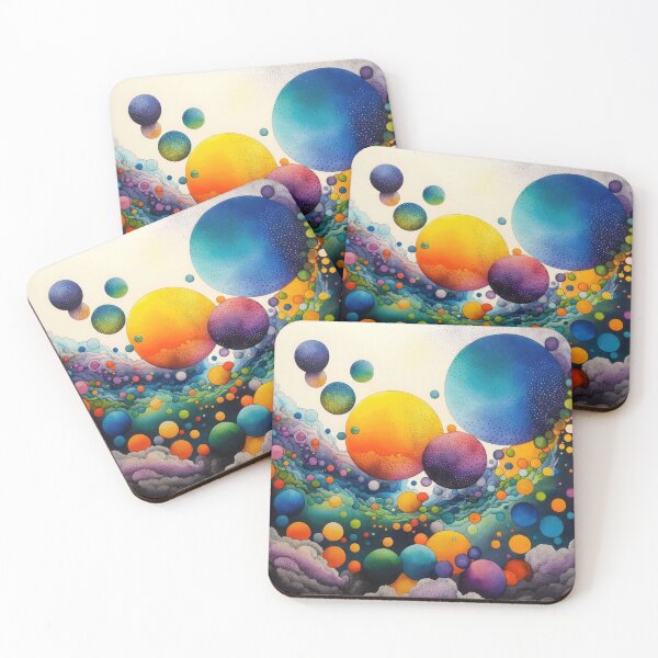 Item preview, It's a Bubbly World! designed and sold by ImaginationbyAI.