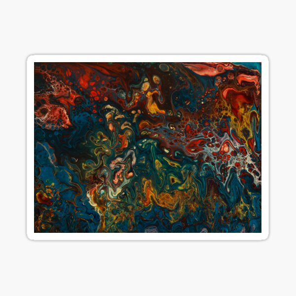 Item preview, Flower Child - An Abstract Piece designed and sold by Jennifer Walsh Design.