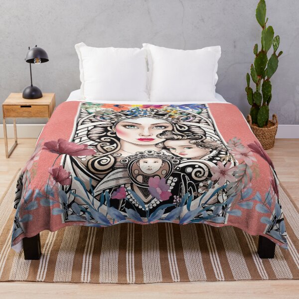 Item preview, Memory of Mother, Daughter and Grand-Daugther in Spring Sunshining Flowers designed and sold by Jhoane.