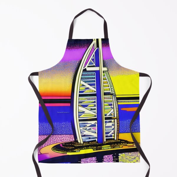 Item preview, The luxurious Burj Al Arab in retro style designed and sold by imagenia.