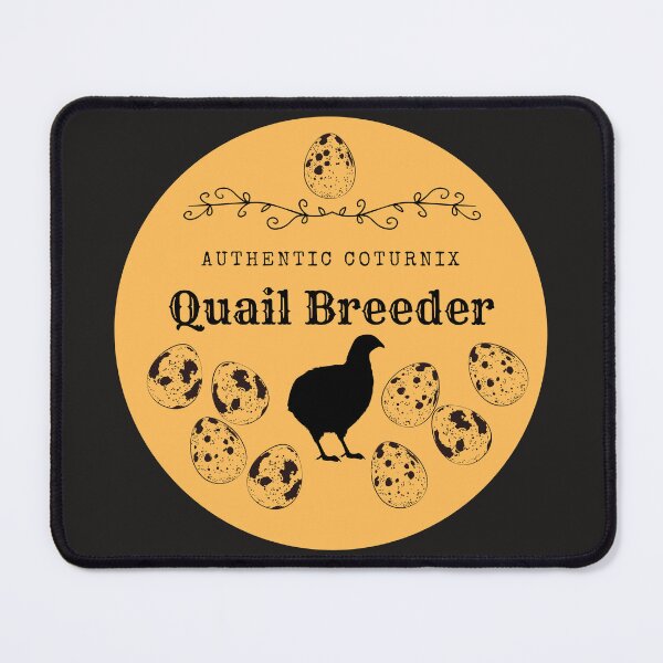 Item preview, Authentic Coturnix Quail Breeder Yellow designed and sold by Ashley Gagnon.