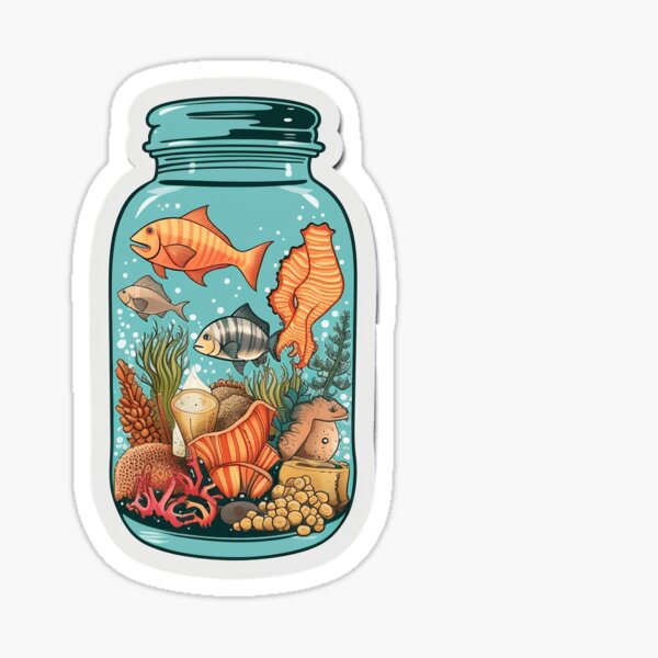 cute mason jars stickers Postcard for Sale by Nyanko-Sempai