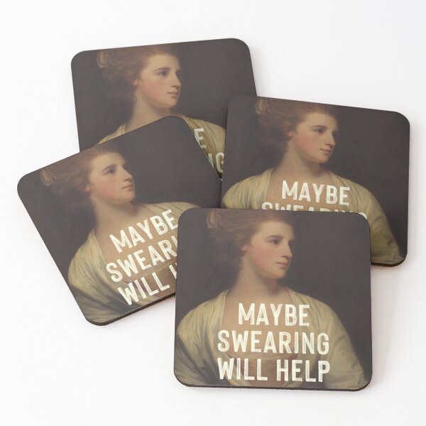 Item preview, Maybe Swearing Will Help  designed and sold by alicenixon.