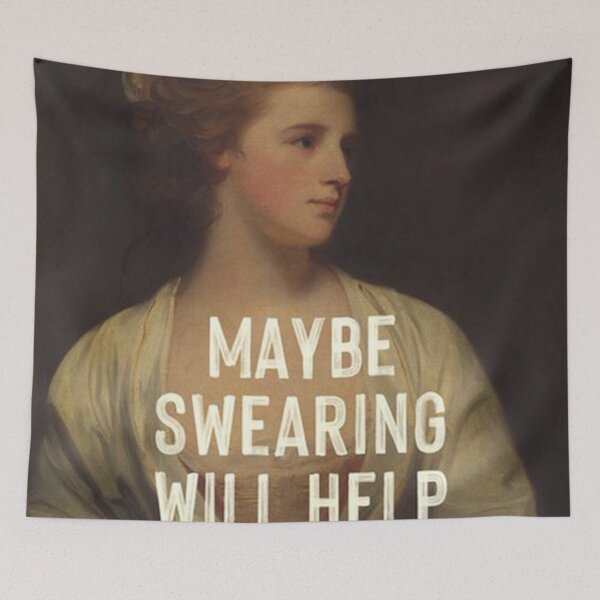 Item preview, Maybe Swearing Will Help  designed and sold by alicenixon.