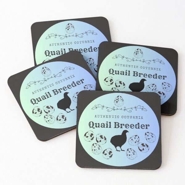 Item preview, Authentic Coturnix Quail Breeder Blue Gradient designed and sold by Ashley Gagnon.