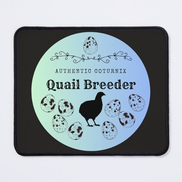 Item preview, Authentic Coturnix Quail Breeder Blue Gradient designed and sold by Ashley Gagnon.