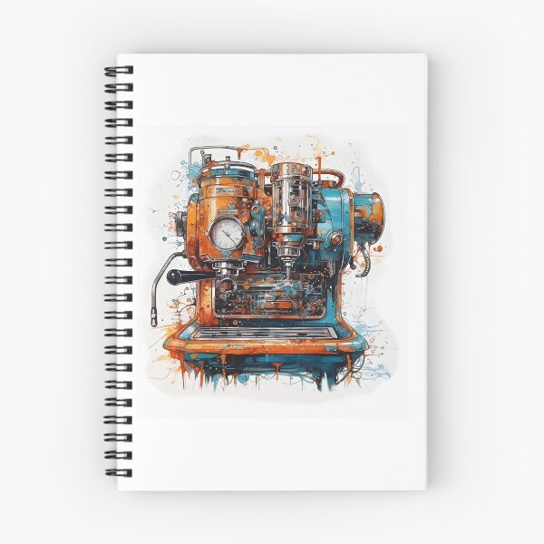 Item preview, Chrono-Fusion: Steampunk Rustic Version IV Coffee Contraption Art designed and sold by yaseenart.