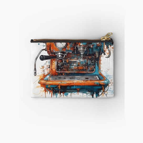 Item preview, Chrono-Fusion: Steampunk Rustic Version IV Coffee Contraption Art designed and sold by yaseenart.
