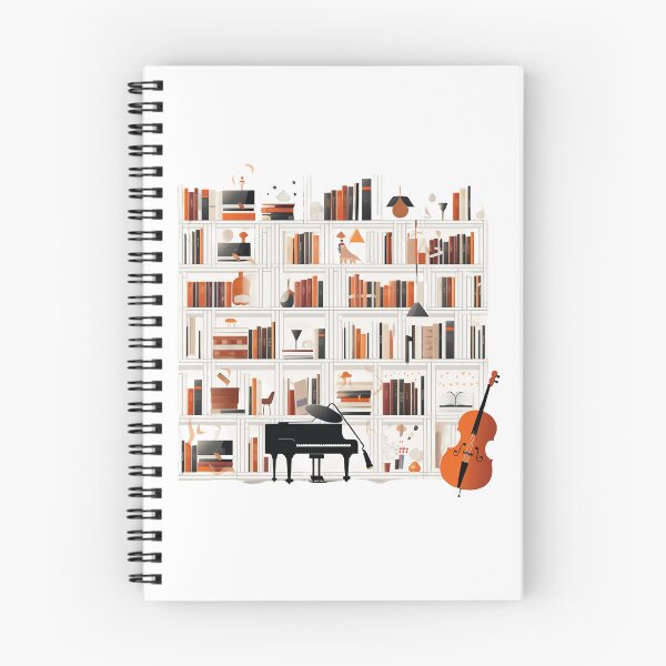Item preview, Music Library Design designed and sold by lessyun.
