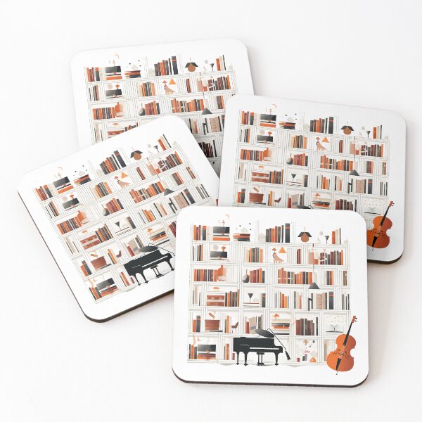 Item preview, Music Library Design designed and sold by lessyun.