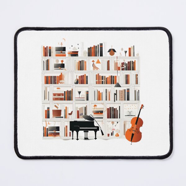 Item preview, Music Library Design designed and sold by lessyun.