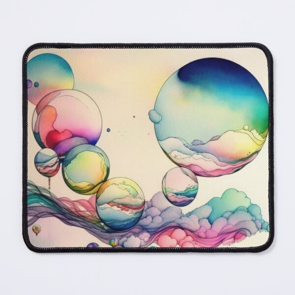 Item preview, Rainbow Bubbles designed and sold by ImaginationbyAI.