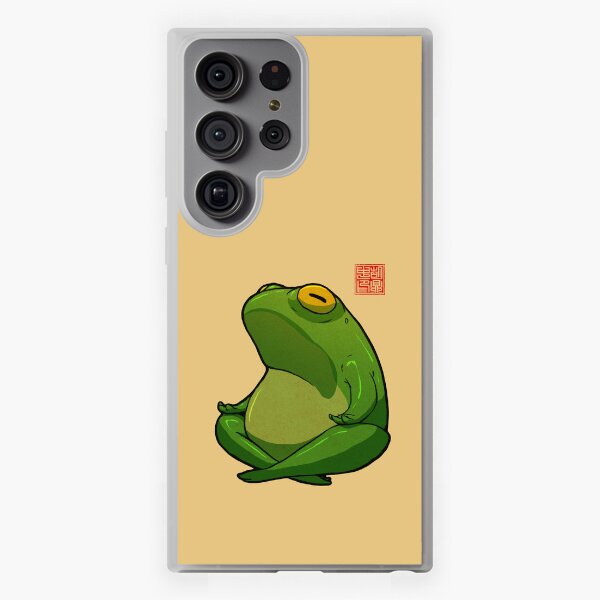 Aperçu de l'œuvre Pose de grenouille de yoga jambes croisées créée et vendue par DingHuArt.