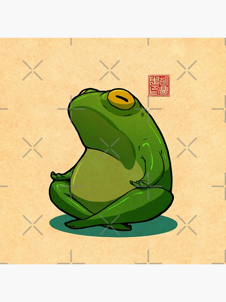 Yoga Frog Triangle Pose