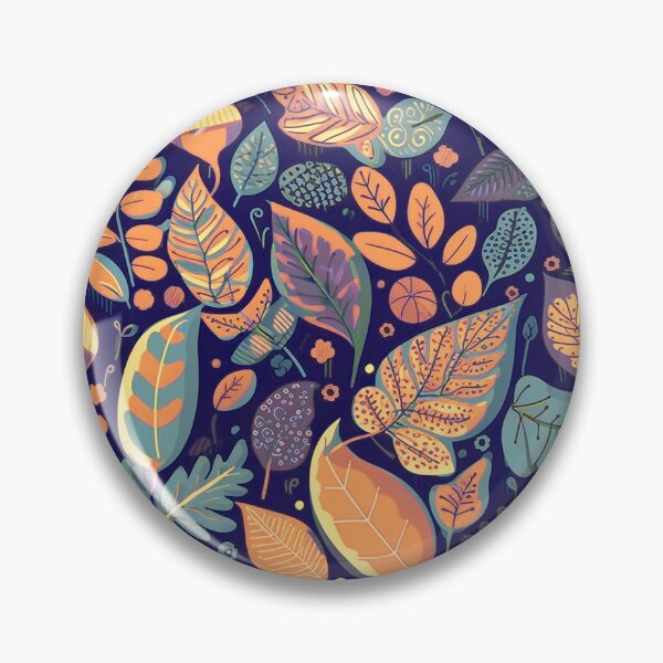 Item preview, Colorful Leaf Pattern designed and sold by Monochrome-Dog.