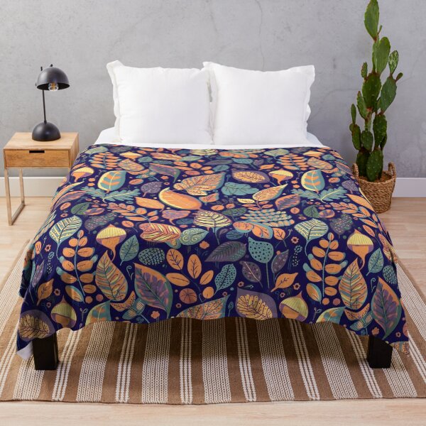 Item preview, Colorful Leaf Pattern designed and sold by Monochrome-Dog.