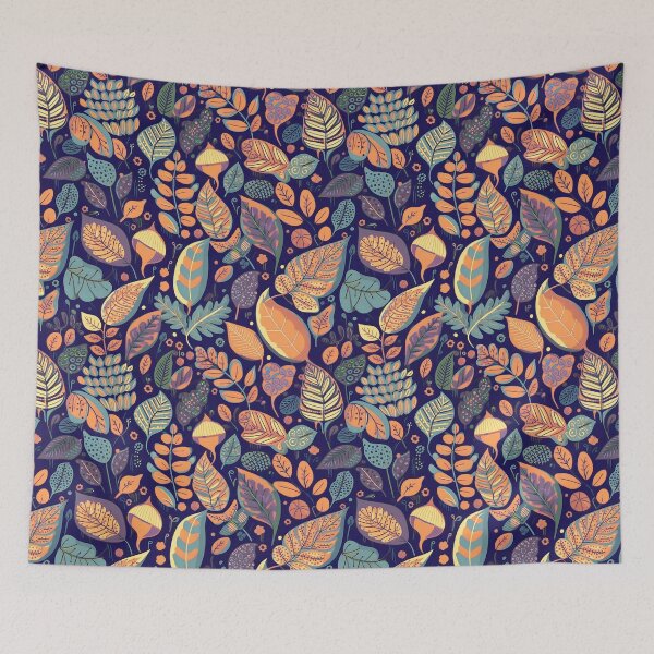 Item preview, Colorful Leaf Pattern designed and sold by Monochrome-Dog.