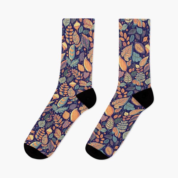 Item preview, Colorful Leaf Pattern designed and sold by Monochrome-Dog.