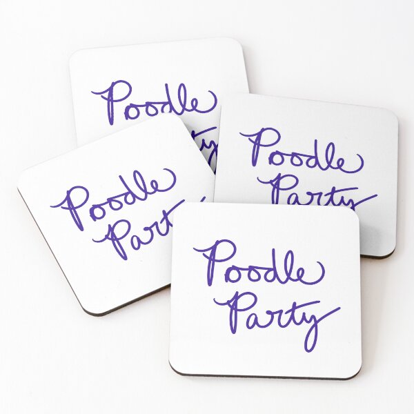 Item preview, Poodle Party  designed and sold by abeink.