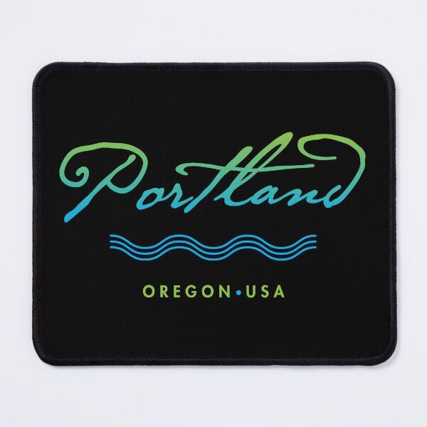 Item preview, Portland Oregon Typographic Design designed and sold by Futurebeachbum.